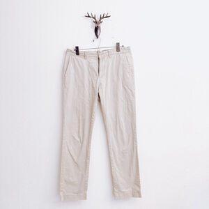 J.Crew Men's Beige Standard Fit Chinos Pants Waist 32